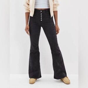American Eagle Stretch Corduroy Super High-Waisted Flare Pant